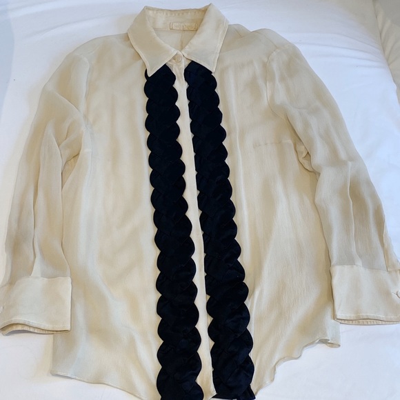 Vintage Valentino Silk Blouse - Picture 2 of 7